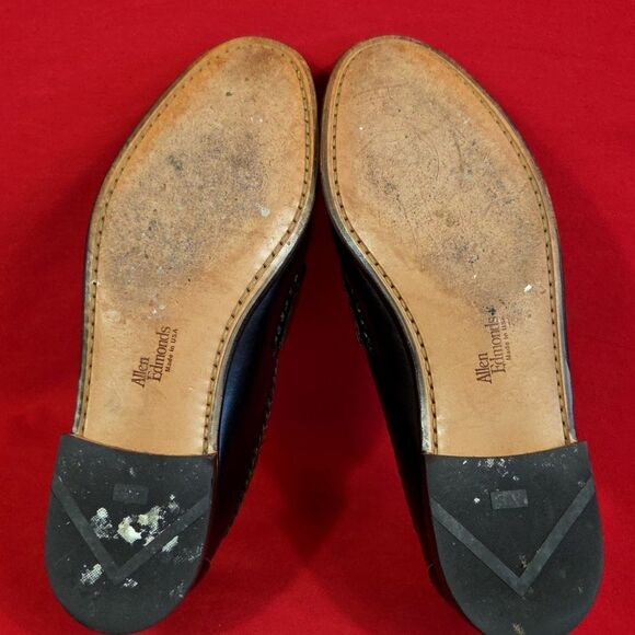 ALLEN EDMONDS Maxfield Tassel‎ Loafer Black Brown Mens Size 11.5 D - Picture 12 of 12